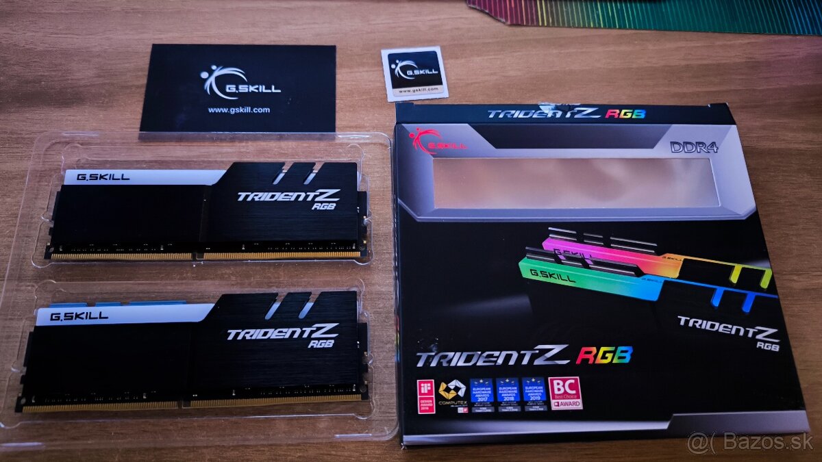 G.Skill Trident Z RGB 32GB (2x16GB) DDR4 3600mhz CL16