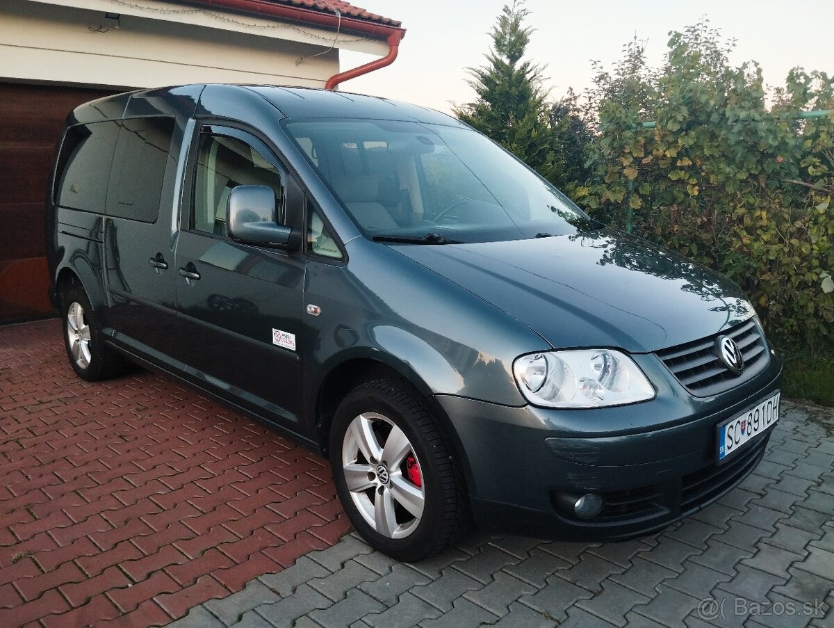 Caddy Maxi 1.9TDI  7 miestny