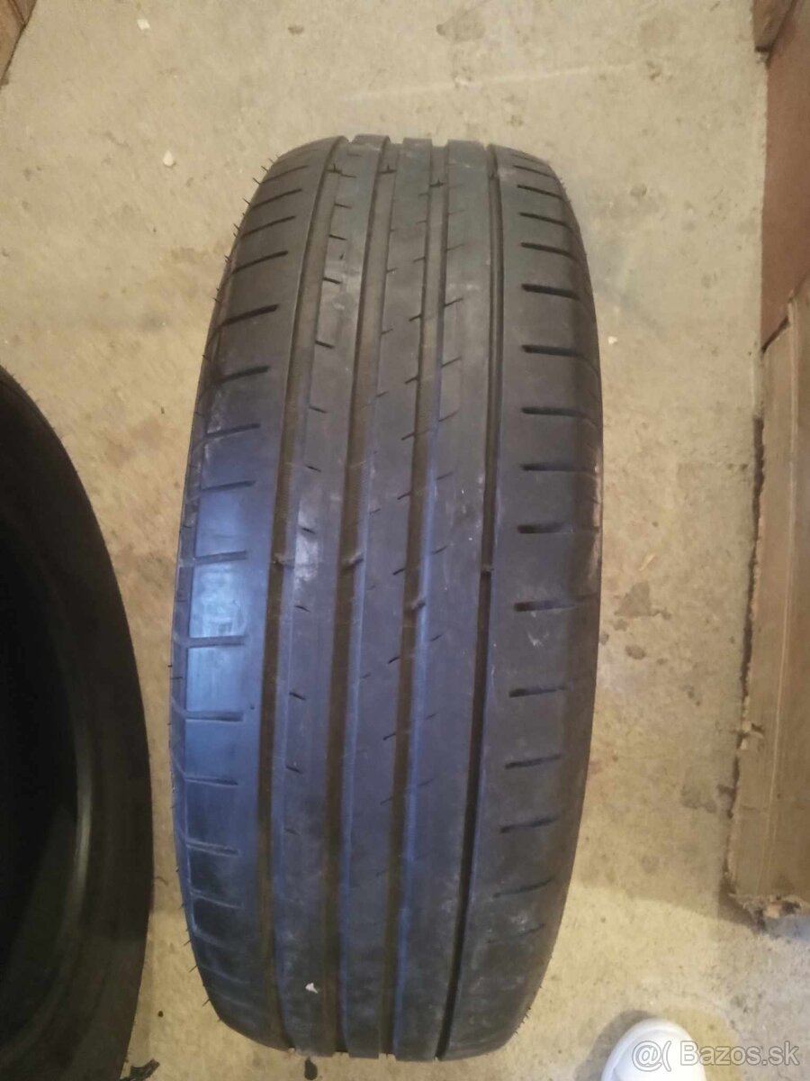 Predám 2ks letné pneumatiky 195/65r15 vredestein