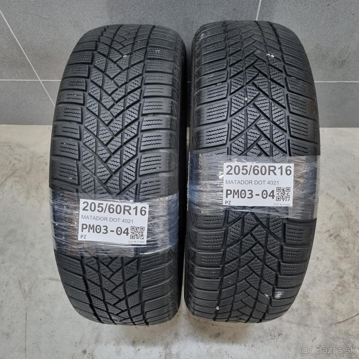 Zimné pneumatiky 205/60 R16 MATADOR DOT4021