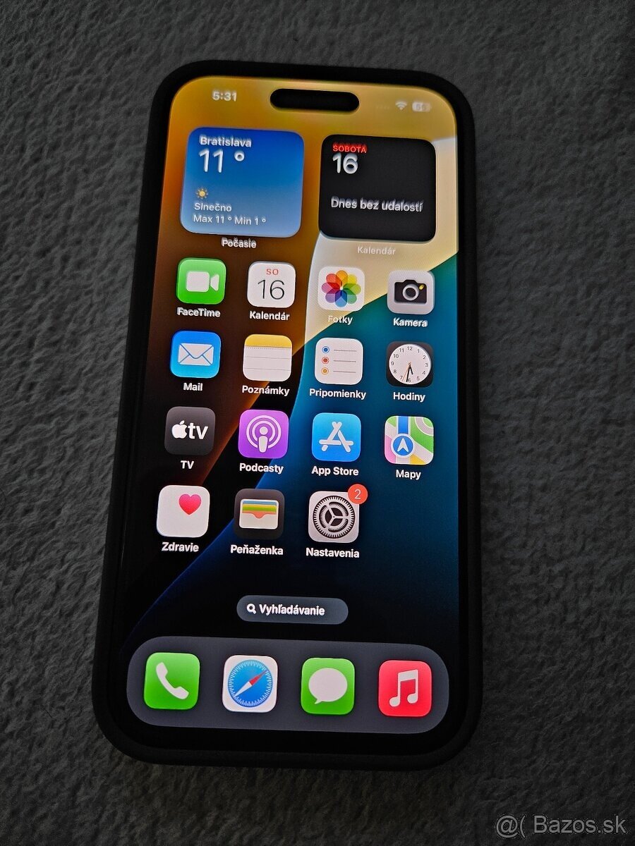 Iphone 15 pro 128gb Modrý // TOP STAV