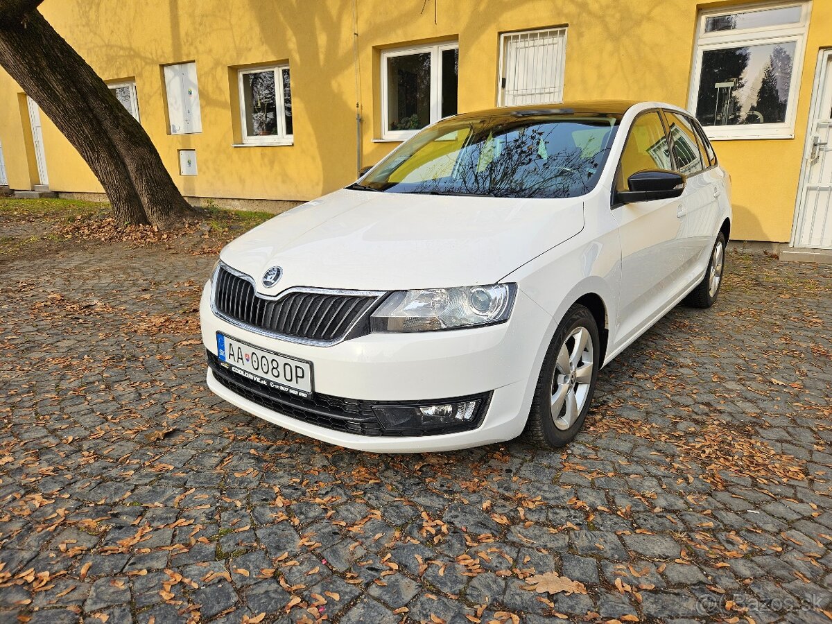 Škoda Rapid Spaceback SB 1.2 TSI 110k