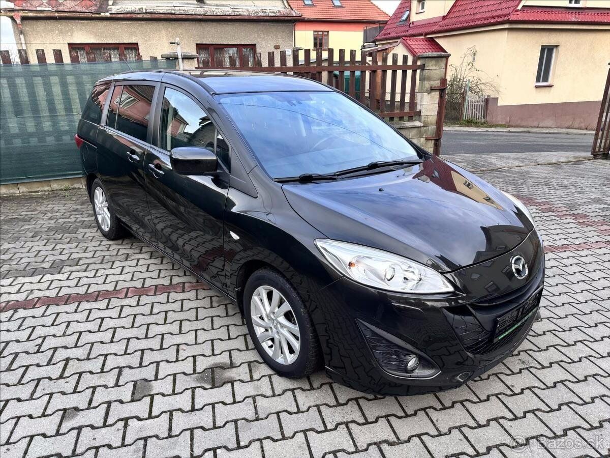 Mazda 5 2.0 110kW 2013 134633km MZR 1.majitel TAŽNÉ