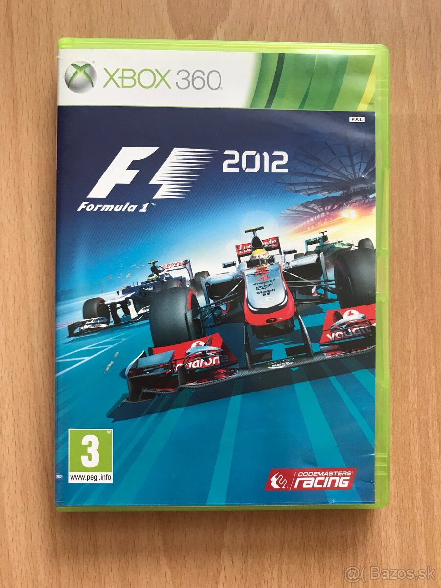 F1 2012 na Xbox 360