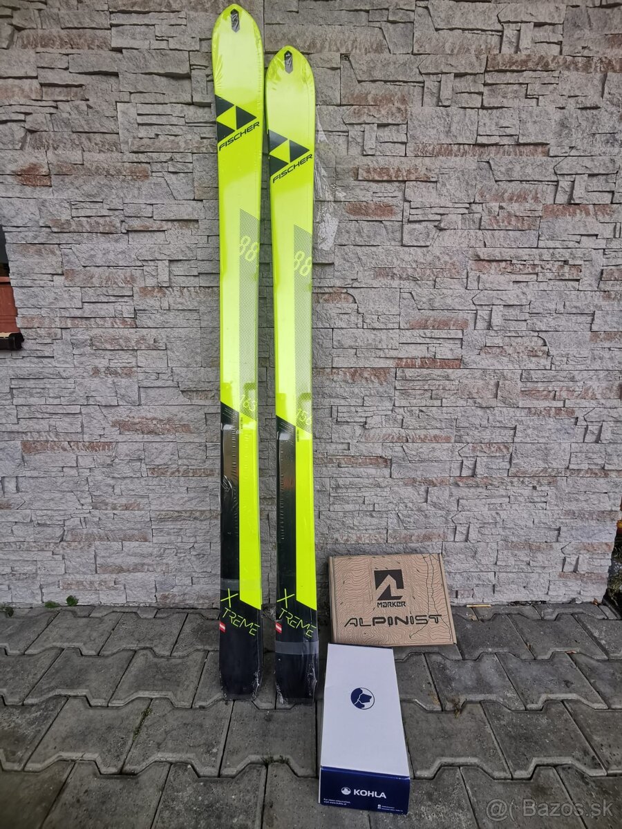 Skialpové lyže FISCHER - XTREME 88(163cm, 156cm)