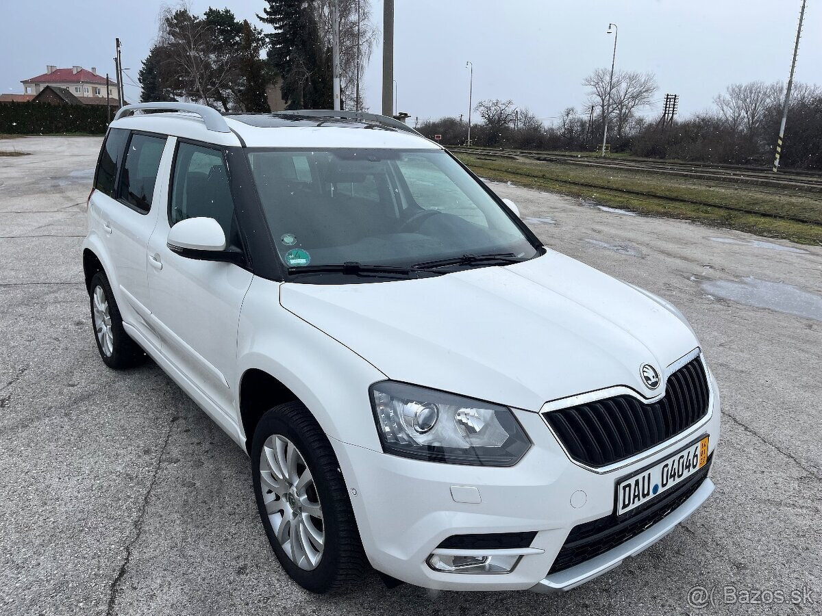 Skoda Yeti 2.0 TDI DSG 4x4 Elegance r.v 2014 bixenon navi