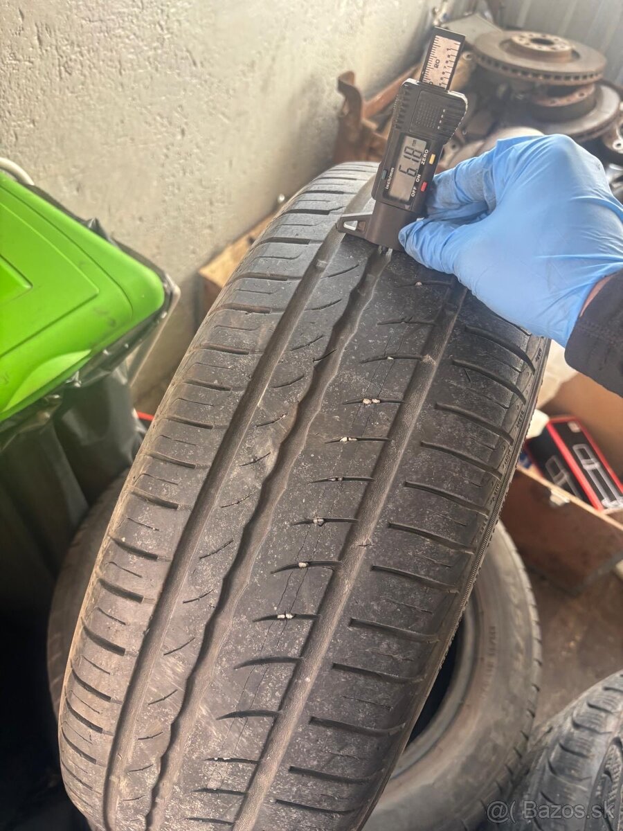 Predám použité pneumatiky Pirelli 195/55/R16