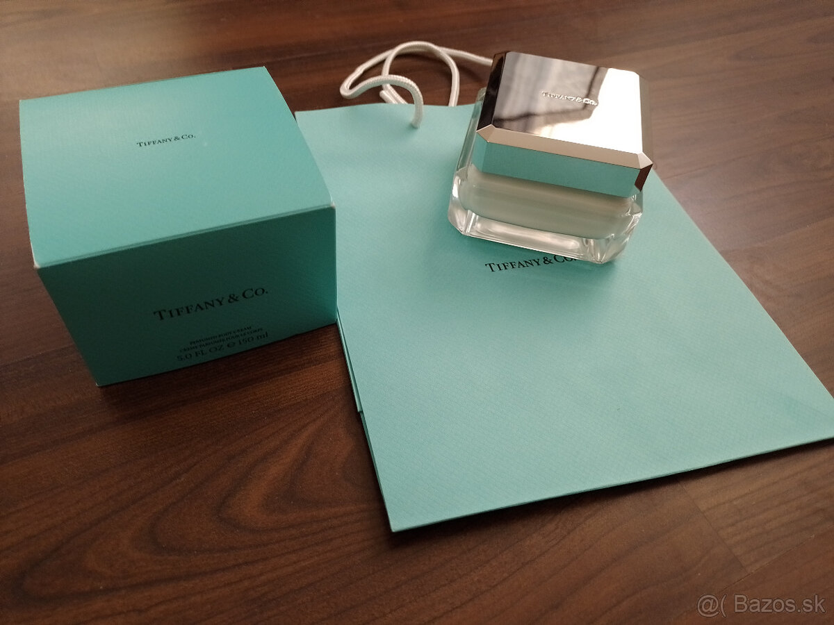 Tiffany & Co. telový krém, 25,- Euro/ nové