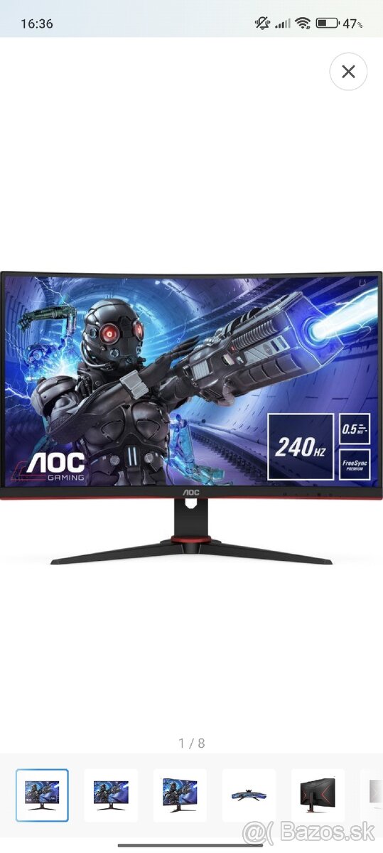 Monitor herny AOC