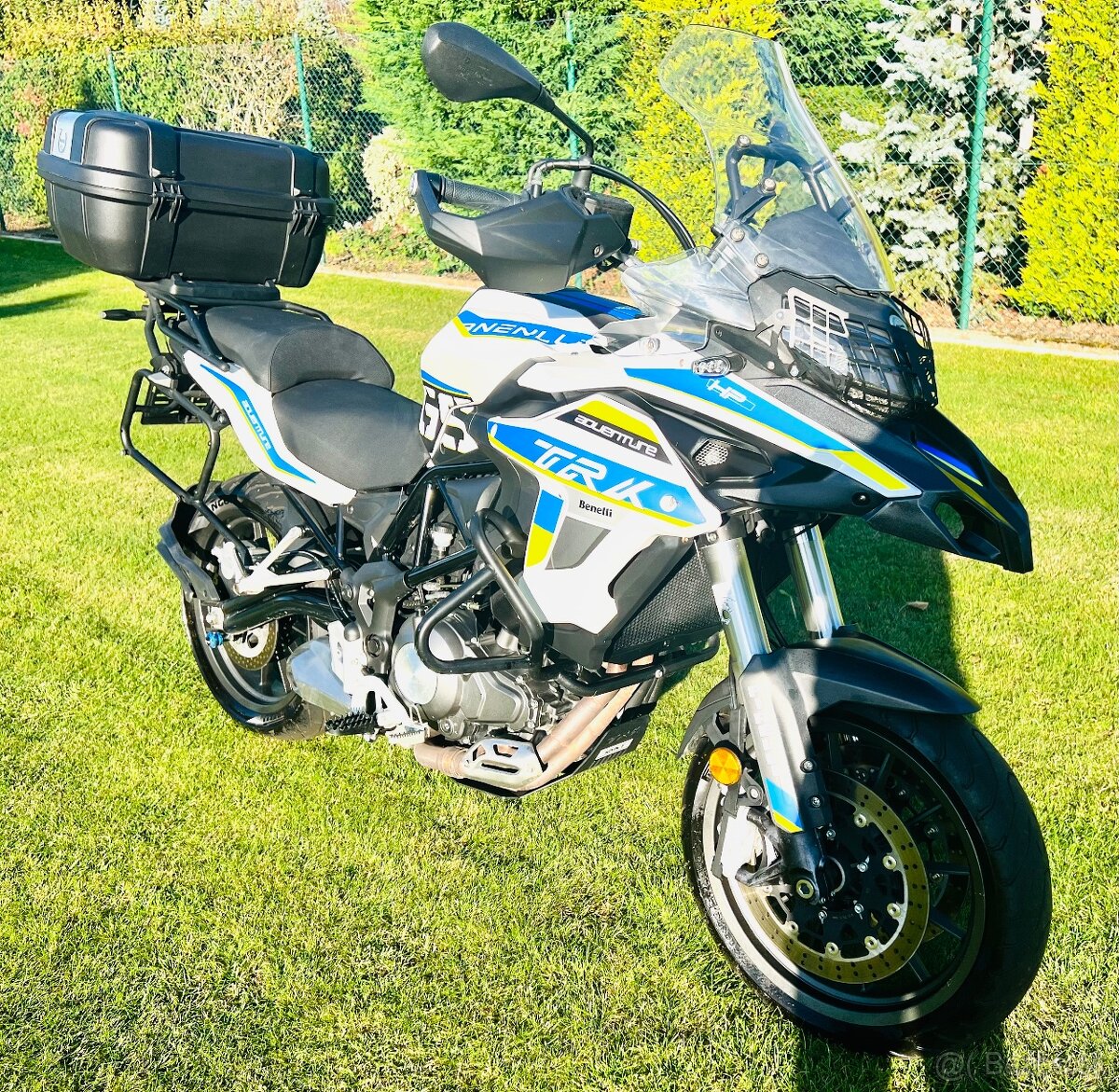 benelli TRK 502 Traveler 6/2020,4400km,kufr,kryt motoru