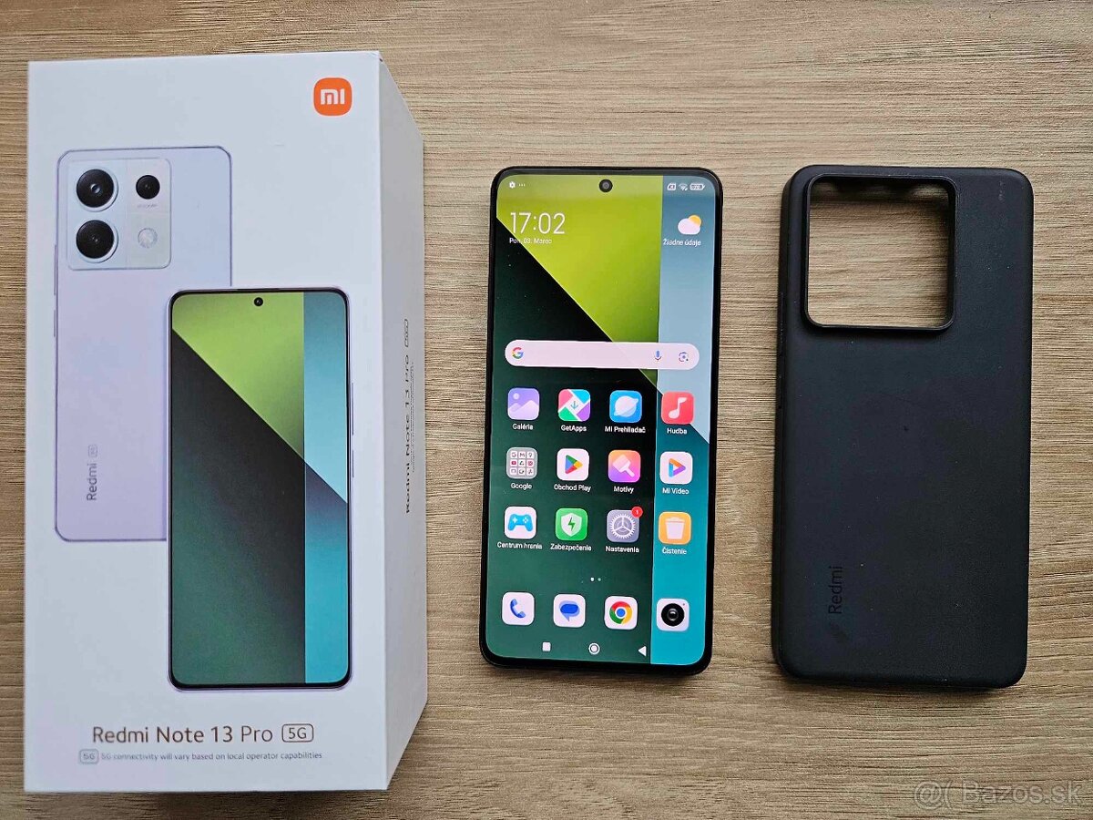 Xiaomi Redmi Note 13 Pro 5G 8GB/256GB,cierny,top, zaruka