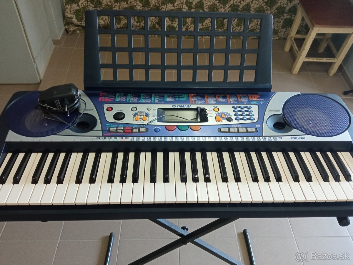 Predám keyboard Yamaha PSR 260