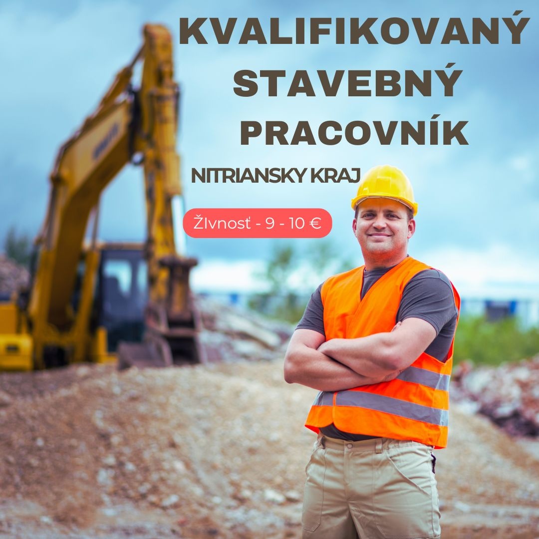 Stavebný pracovník - inžinierske siete