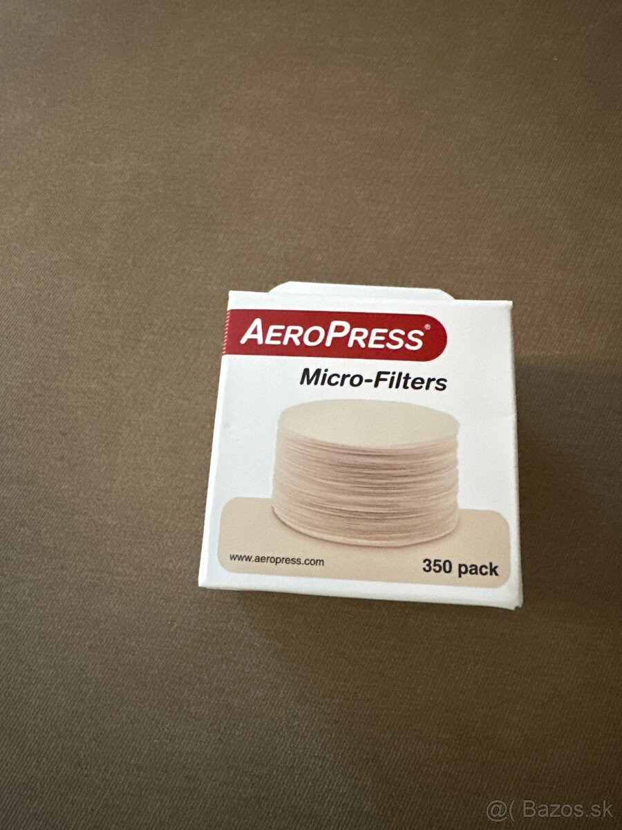 Papierové filtre Aeropress (350 ks)