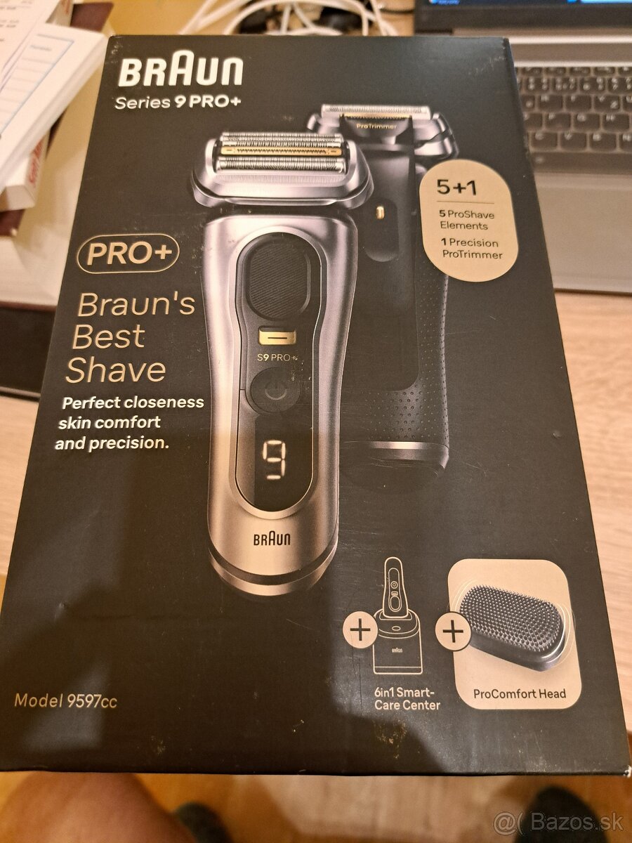 BRAUN Series 9 PRO+ 9597cc - NOVÝ, nepoužitý, otvorený