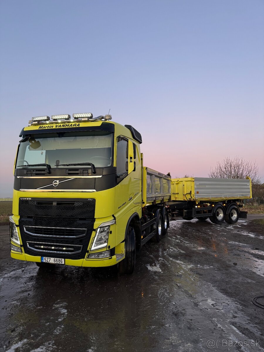 Volvo fh 540 + Tandem Meiller Kipper