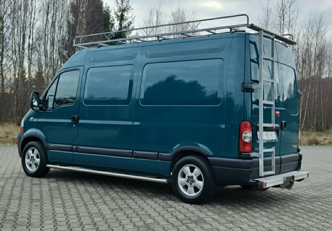 Strešný nosič. Zahradka Renault Master