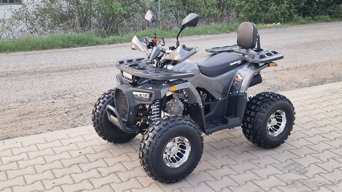 Dětská čtyřtaktní čtyřkolka ATV Hunter II 125ccm Deluxe carb