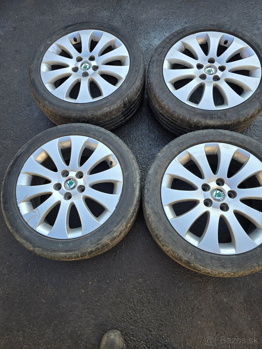 Alu disky  17" 5x112 Škoda Superb