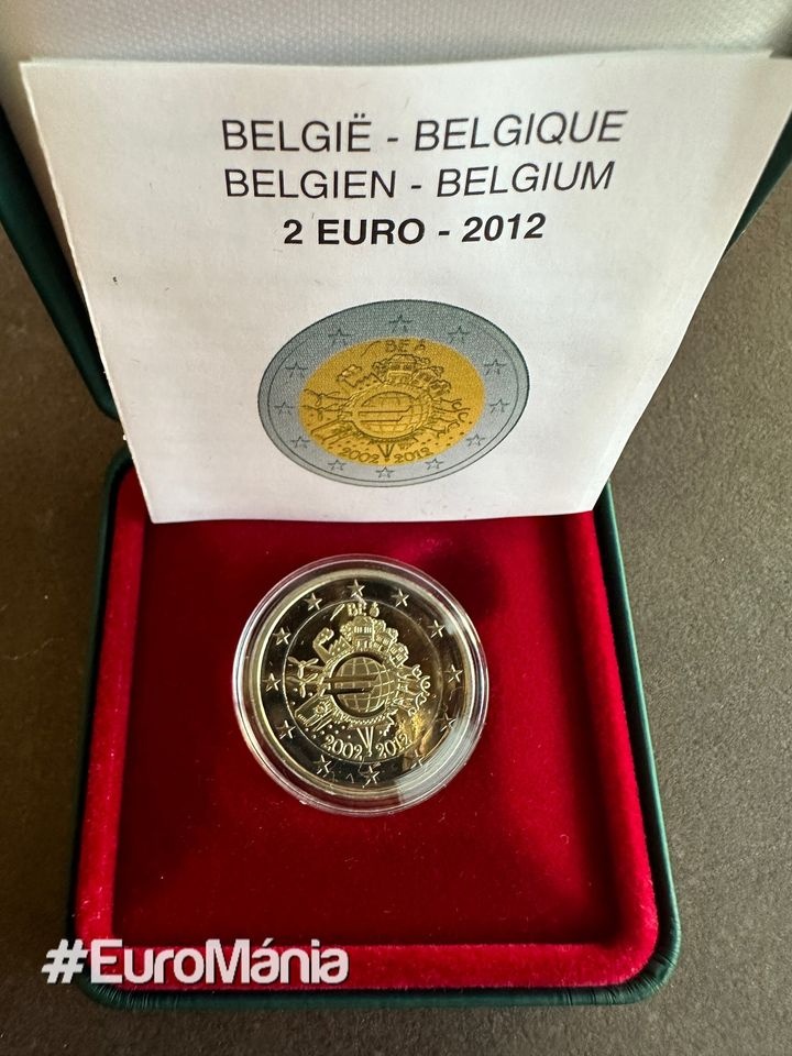 2 euro PROOF mince