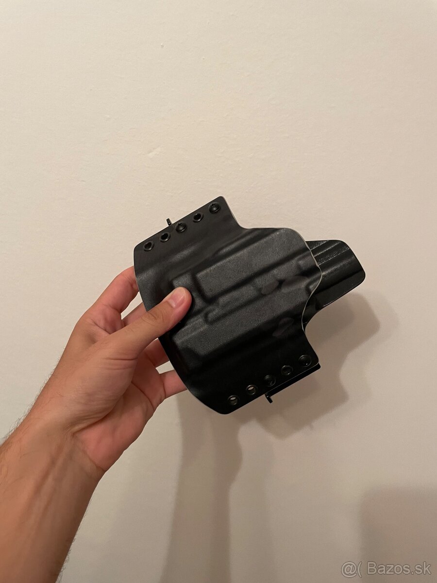 Kydex púzdro OWB Walther PDP 4” svetlo olight pl 2 mini val