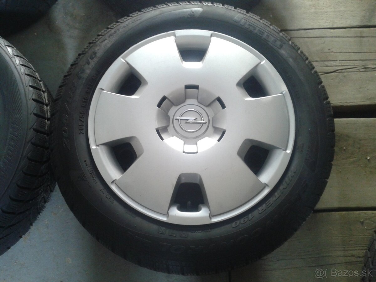 Predam Zimne kolesa 5x110 R16 6,5J ET37 OPEL ASTRA