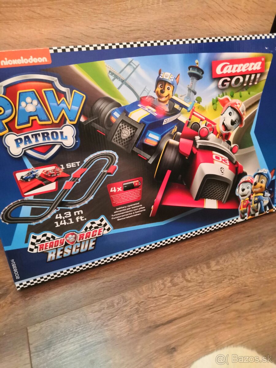 Autodraha paw patrol