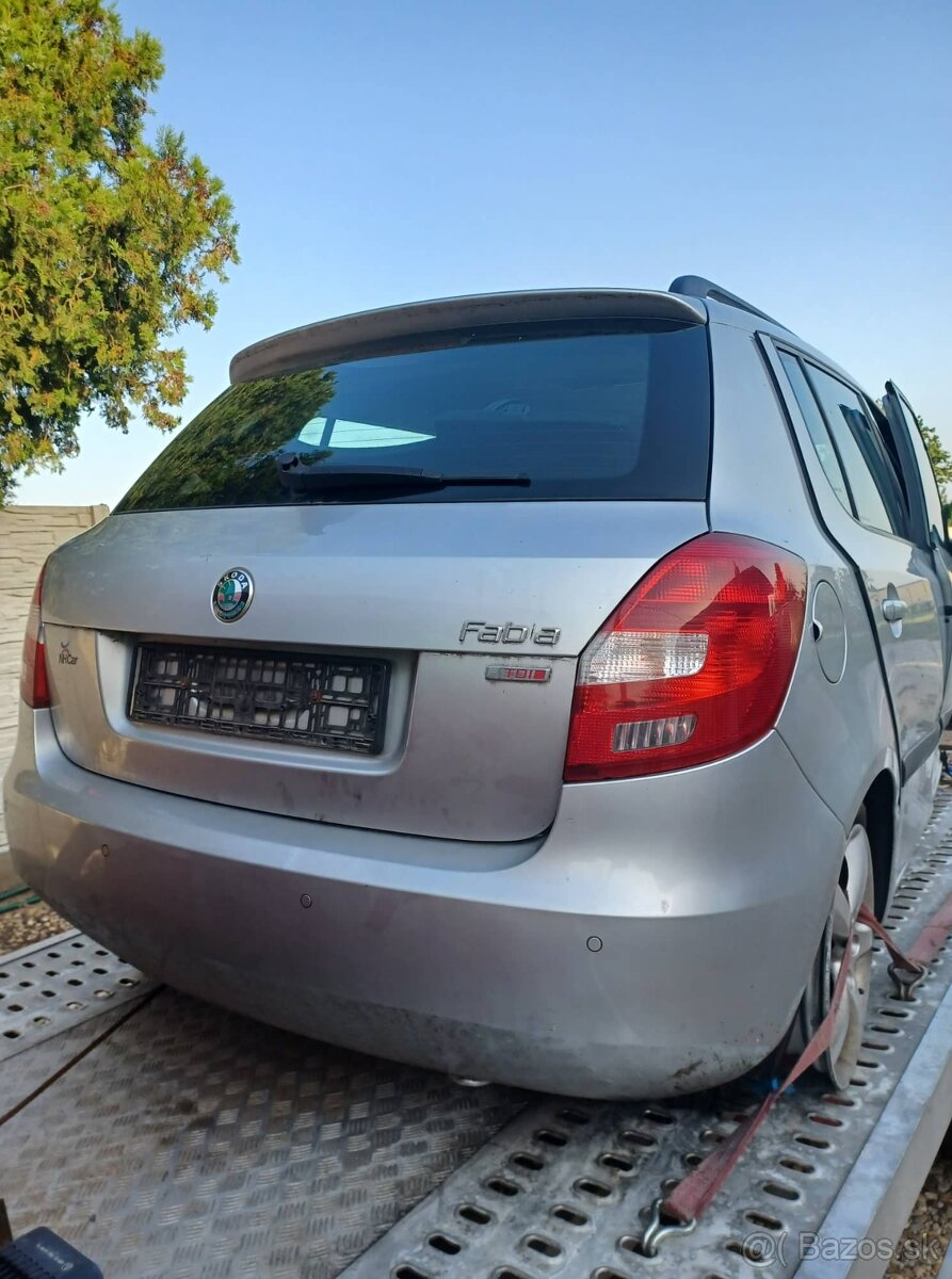 Rozpredám škoda Fabia II 1.6Tdi 66,77kw