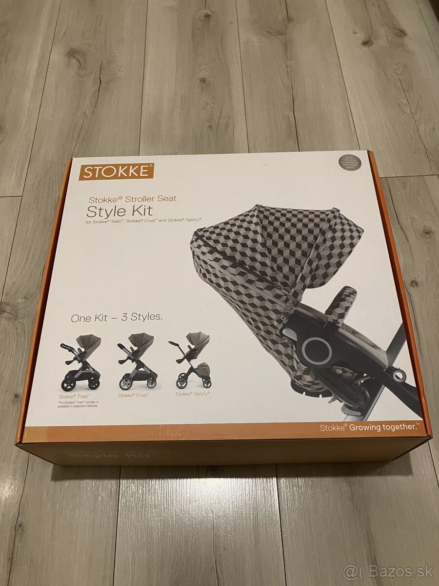 Stokke Style a Summer kit, poťah na športovú časť