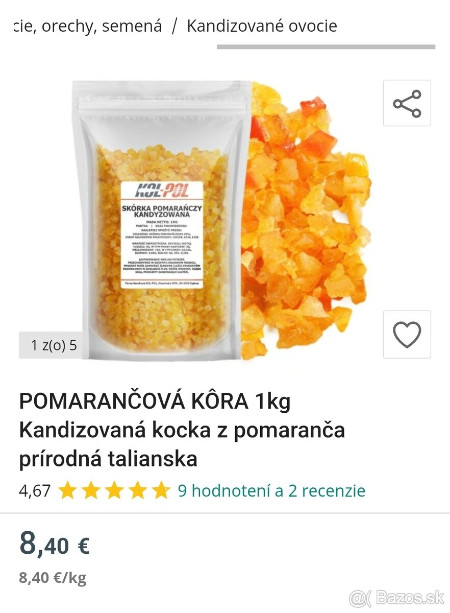 Kandizovaný pomaranč