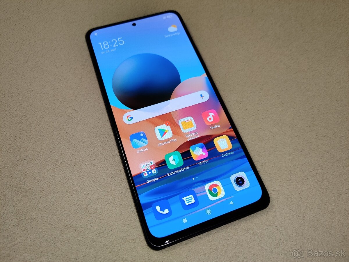 Xiaomi Redmi Note 10 Pro.  8gb/128gb.  Tmavá metalíza.