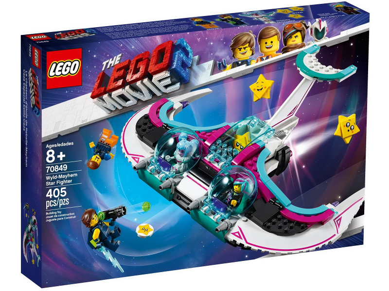 LEGO Movie 70849 - Zdivočelá Mela a jej stíhačka