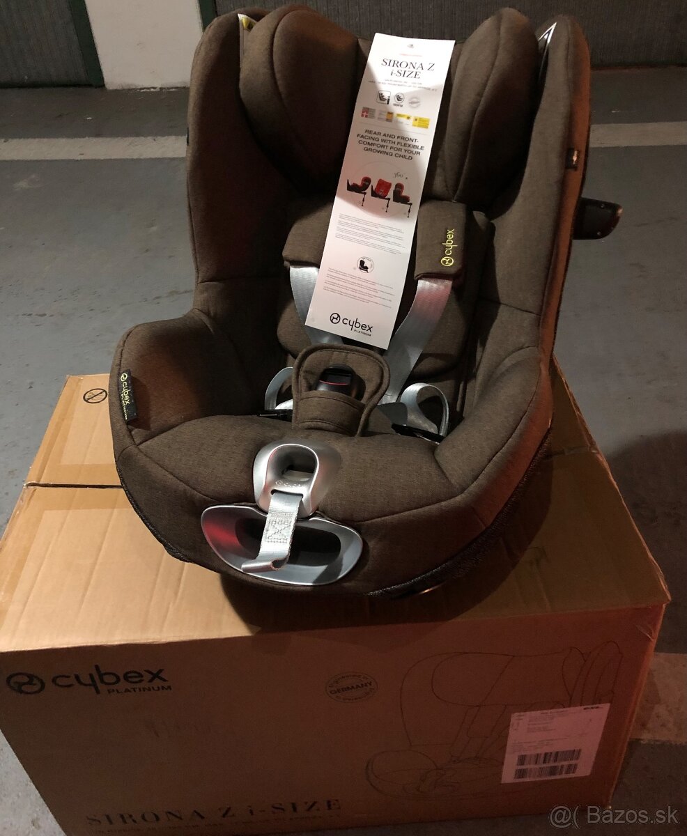 Autosedacka Cybex Sirona Z i size Plus khaki+isofix z i size