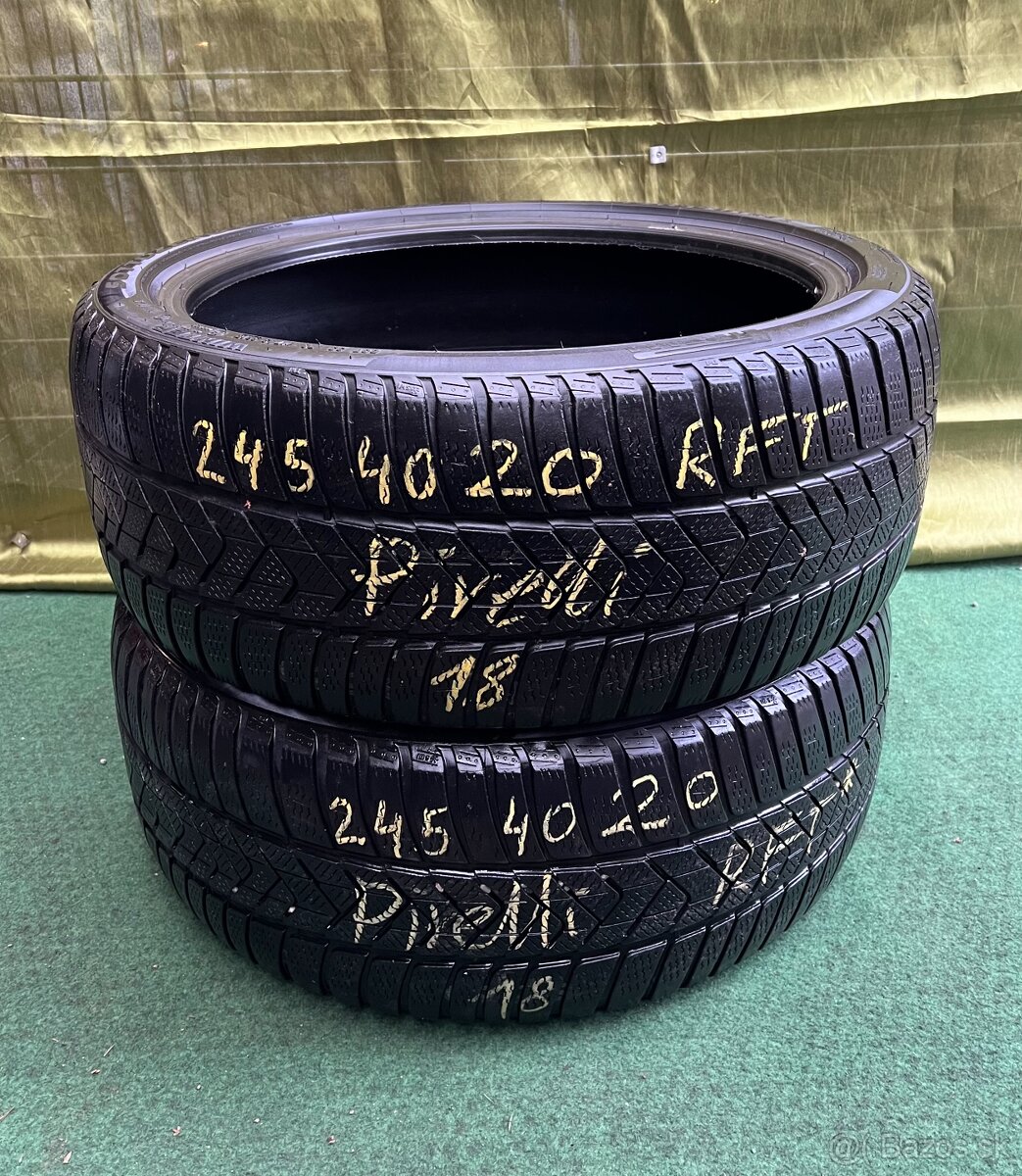 245/40 r20 zimné Pirelli 99V RFT