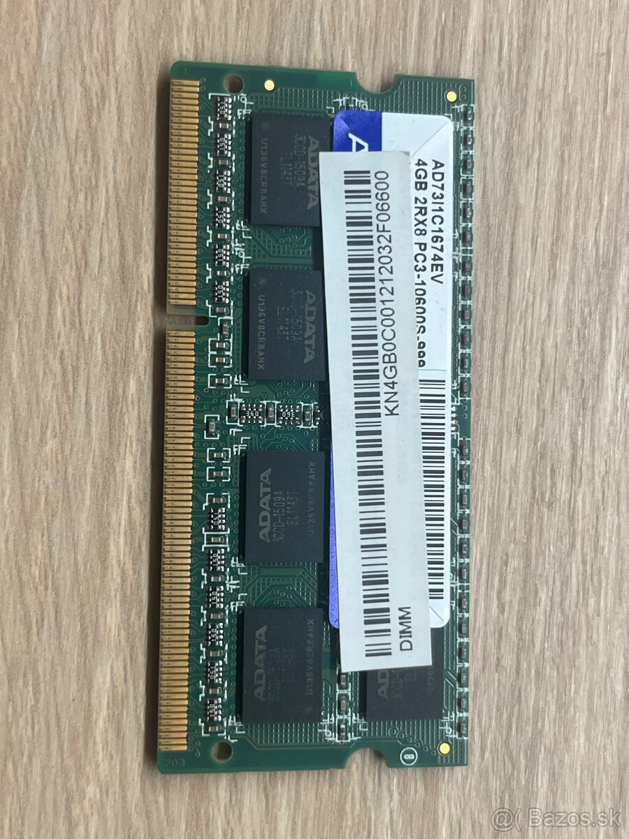 RAM pamäte DDR3 2x 4GB