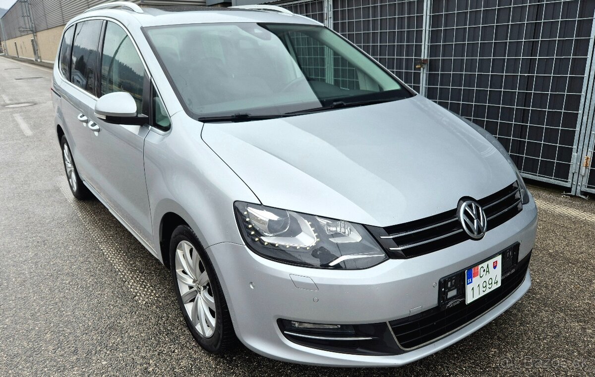 VOLKSWAGEN SHARAN 2.0 TDi 125kw, DSG, 7 miest