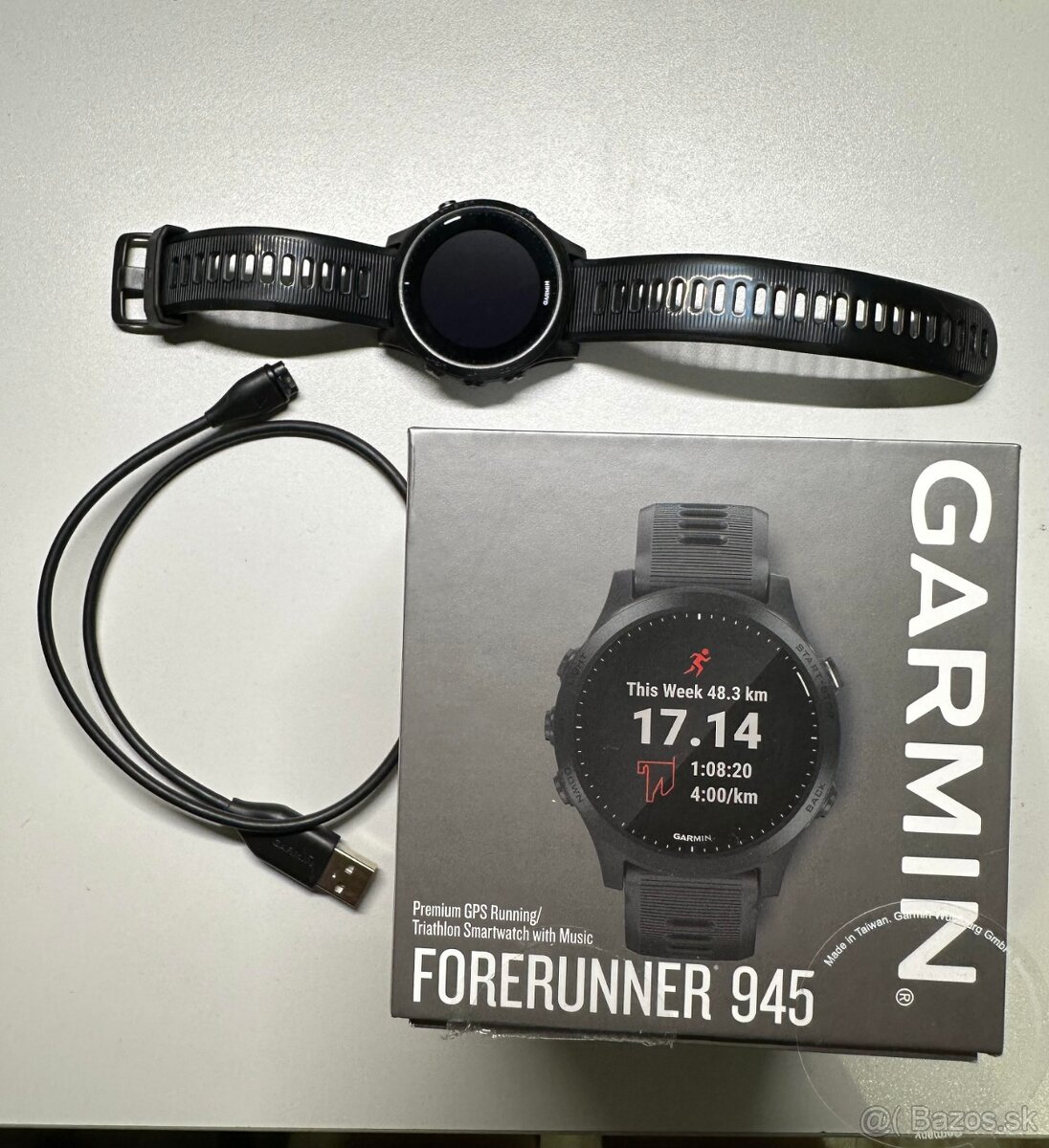 Predam Garmin Forerunner 945 + pas HRM Run