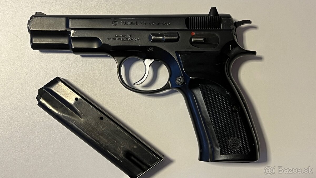 Predám CZ 75  9mm Luger.