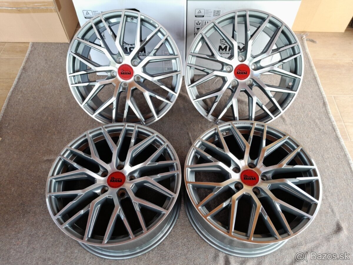 R18 5x112 Et45 8J MAM RS4 Audi Škoda Seat Volkswagen