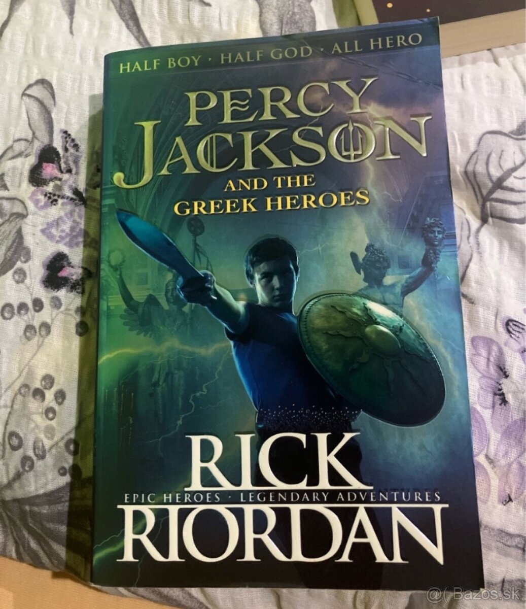 Predám knihu Percy Jackson po anglicky