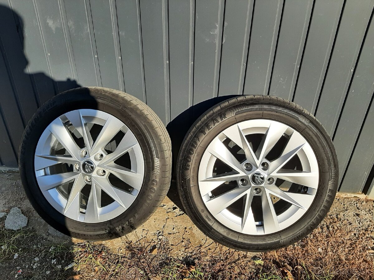 Originál Škoda R 17 205/55 5×112