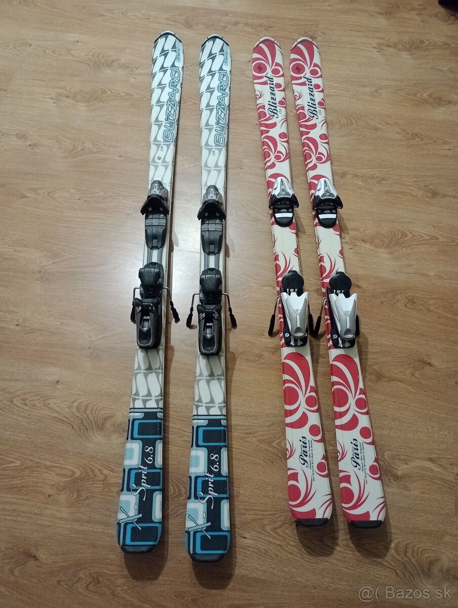 Dámske lyže Blizzard,151 a 159, kus 50€