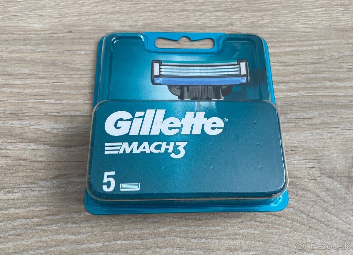 Gillette Mach3 náhradné hlavice