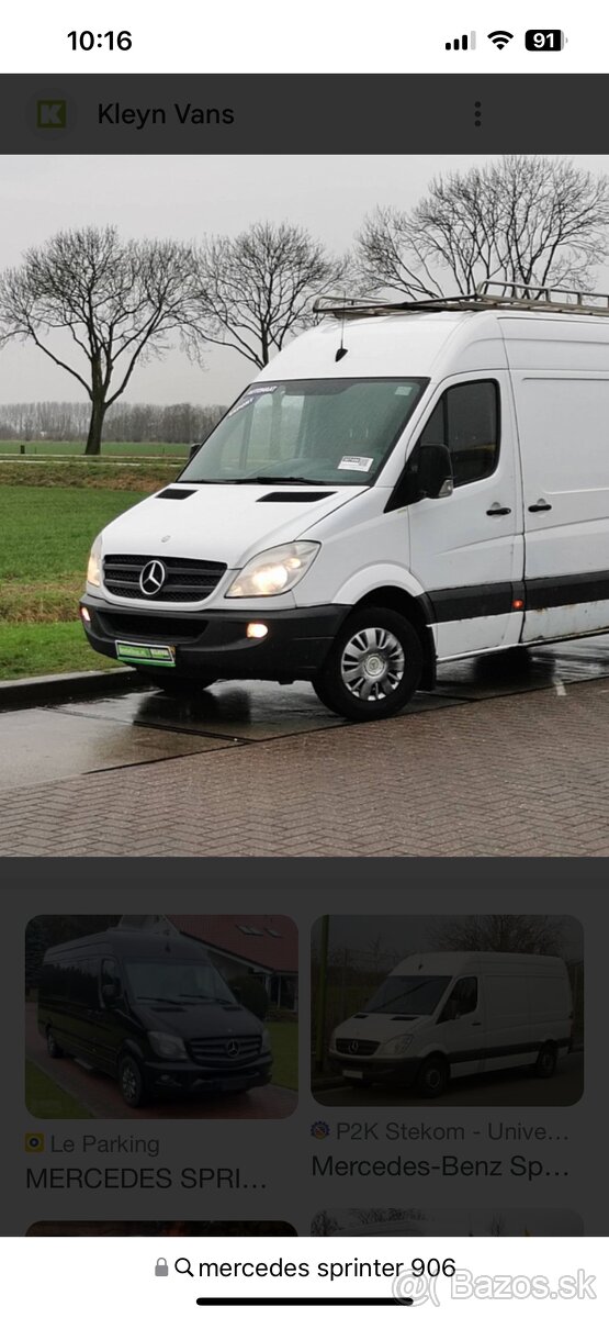 Predam motor Na Mercedes Sprinter 2,2 cdi 646