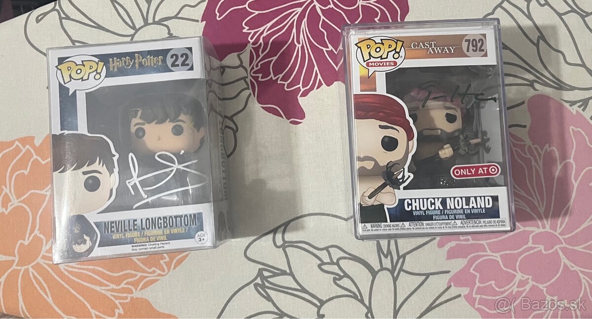 Funko Pop Podpisy Lewis a Tom Hanks