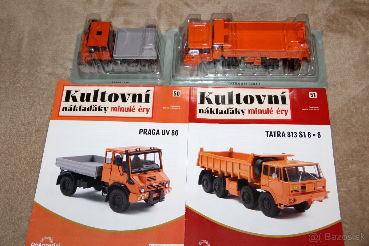 Tatra 813 S1 8x8 + Praga UV 80 DeAgostini 1:43