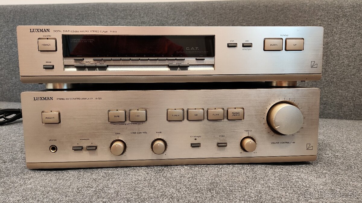 Luxman A-321 a Luxman T-341