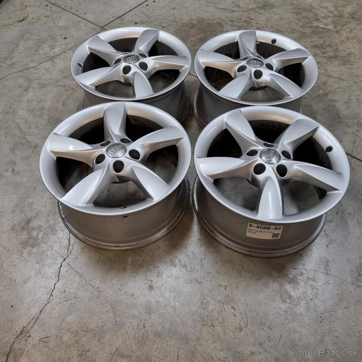 Originál AUDI disky 5x112 R17 ET37