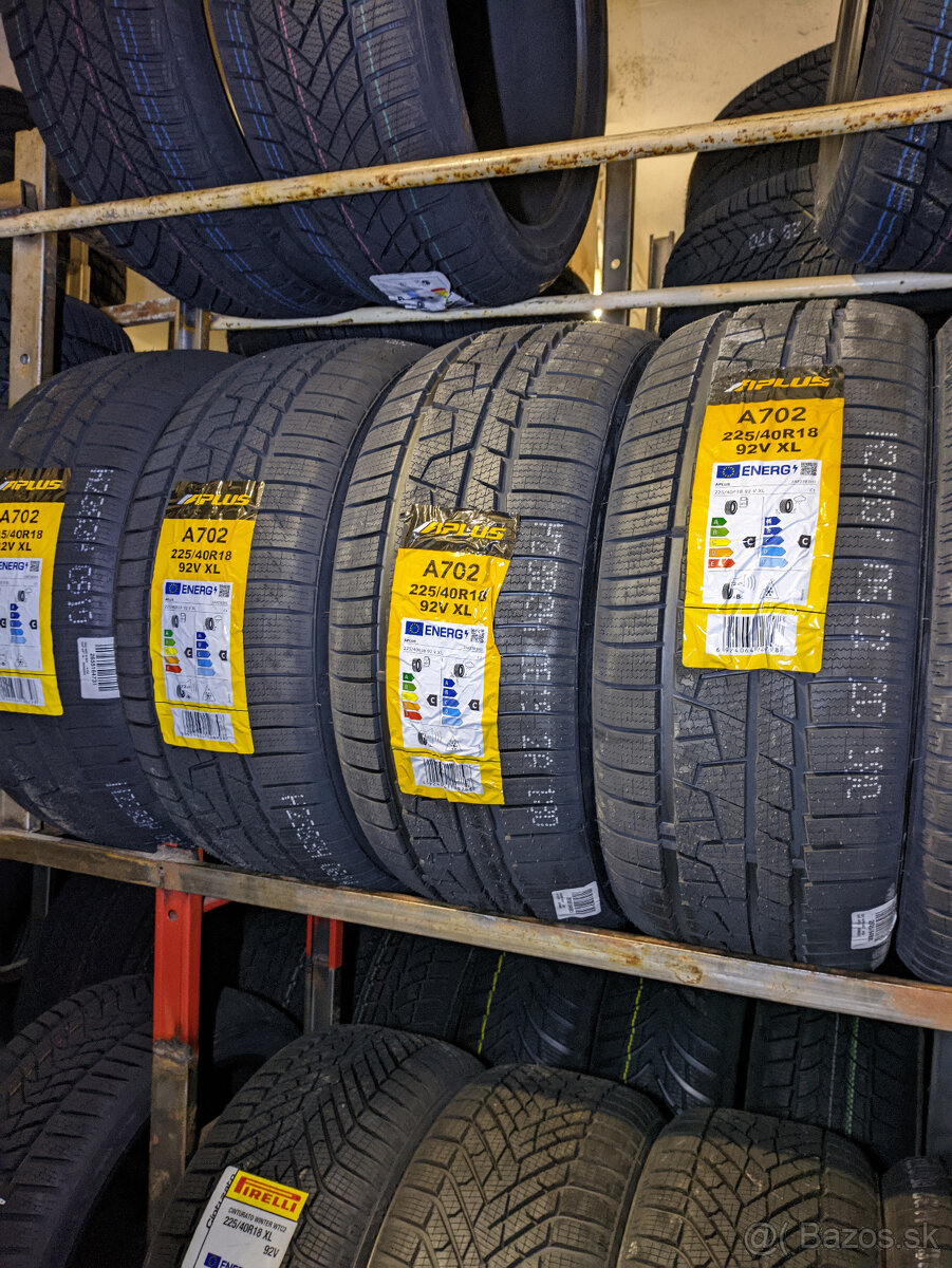 NOVÉ/ZIMNÉ pneumatiky APLUS 225/40 R18 92V