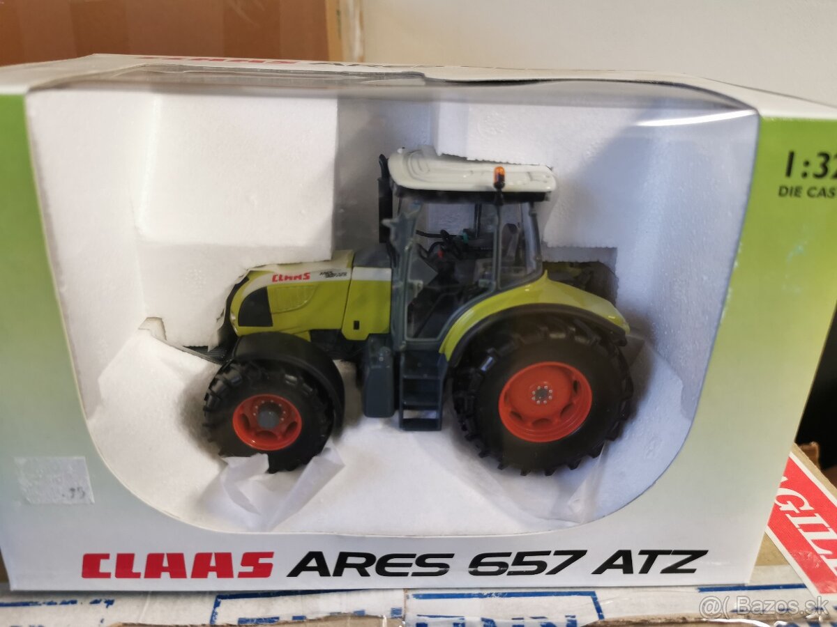 Model traktor claas ares 657atz 1:32 universal hobbies